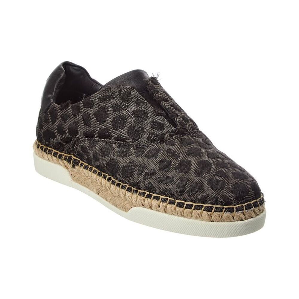 Tod’S Gomma Canvas & Leather Sneaker, Black